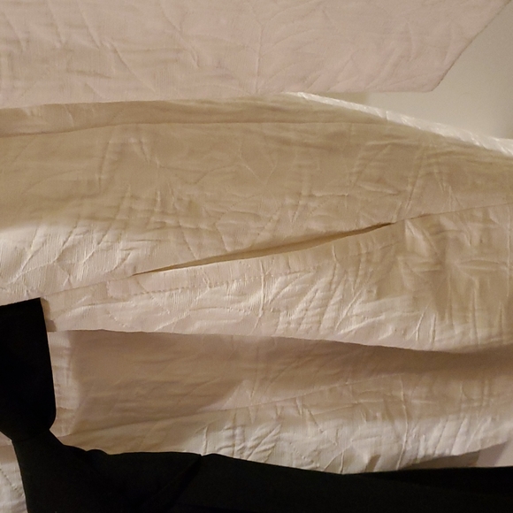 NWT Zara Textured White Coat - Picture 6 of 8